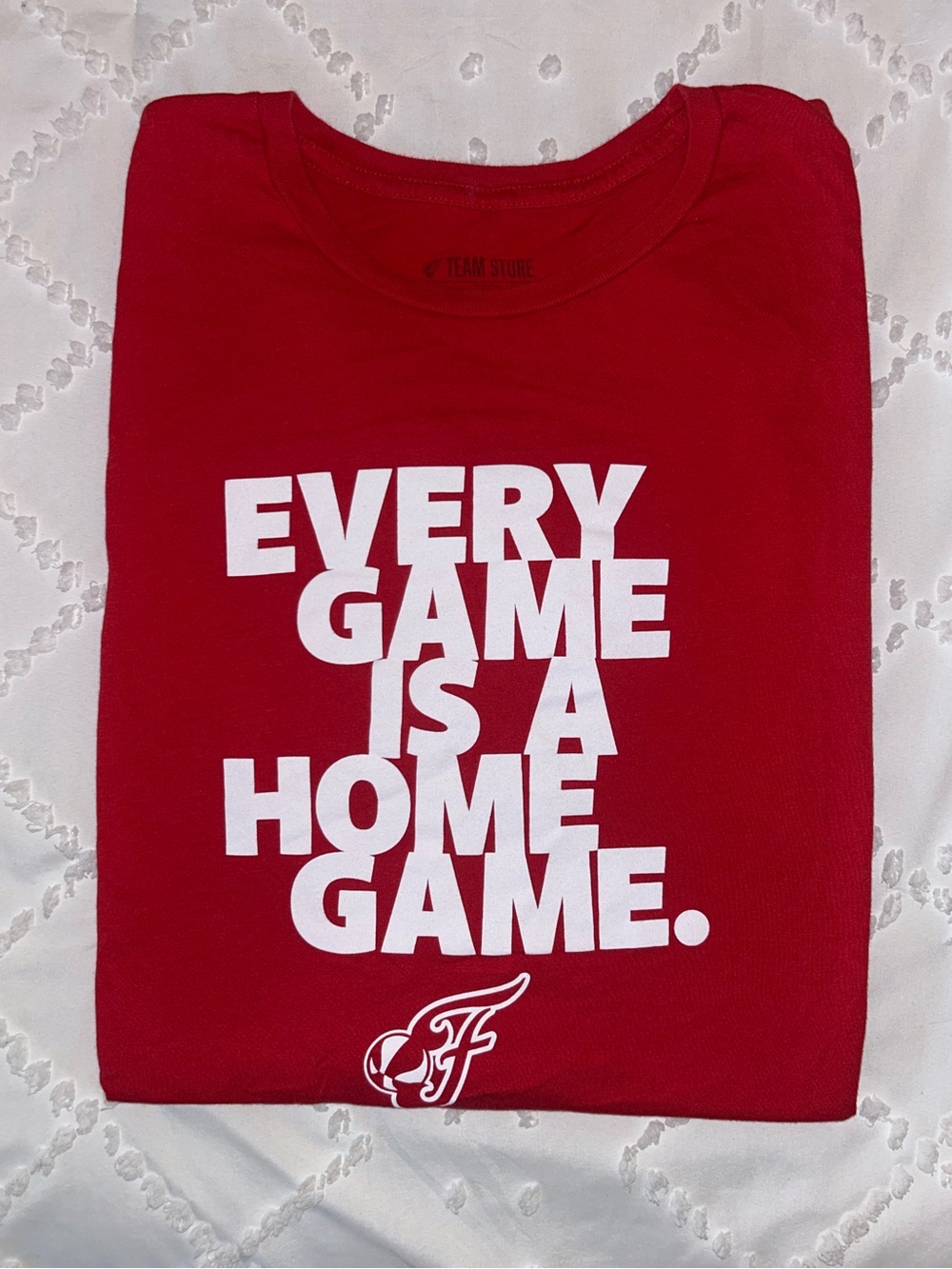 "Every Game Is A Home Game" Red T-Shirt